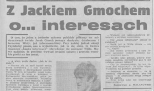 Read more about the article Z Jackiem Gmochem o… interesach [RETRO WYWIAD]