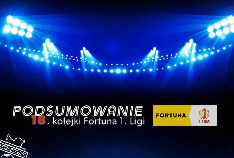 Read more about the article Podsumowanie 18. kolejki Fortuna 1 Ligi