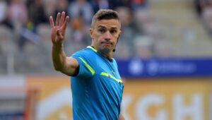 Read more about the article Obsada sędziowską 34. kolejki Fortuna 1 Ligi