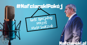 Read more about the article „Od dnia spadku nie było w klubie ani jednego dnia opóźnienia” – Prezes Piotr Sadczuk w #NafciarskiPokój!