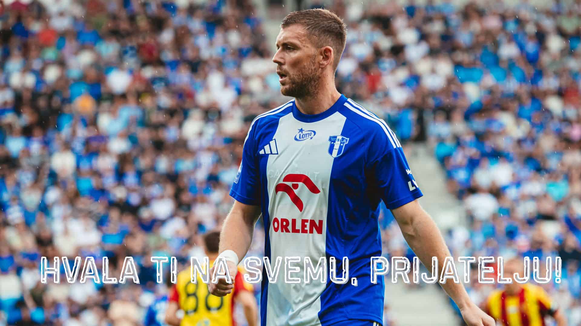 Read more about the article Hvala ti na svemu, prijatelju! Bojan Nastić opuszcza Wisłę Płock.