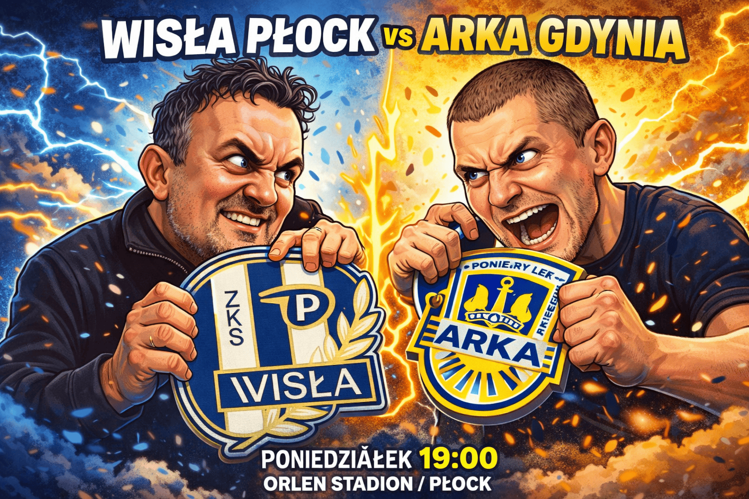 Read more about the article Żarty się skończyły. Relacja LIVE z meczu #WPŁARK