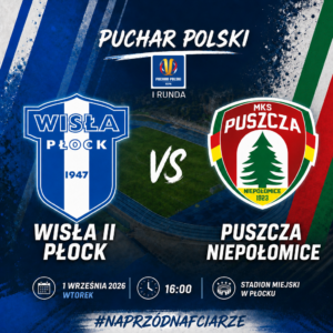 Read more about the article Drugi zespół Wisły rozpoczyna pucharową przygodę