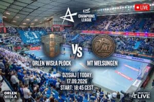 Read more about the article Relacja LIVE EHF Champions League – ORLEN Wisła Płock – MT Melsungen
