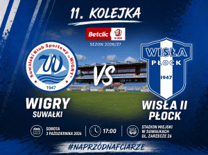 Read more about the article [3 Liga] Wigry Suwałki – Wisła II Płock