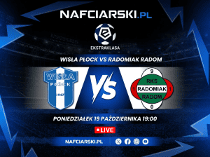 Read more about the article [LIVE] Relacja z meczu Wisła Płock – Radomiak Radom #WPŁRAD