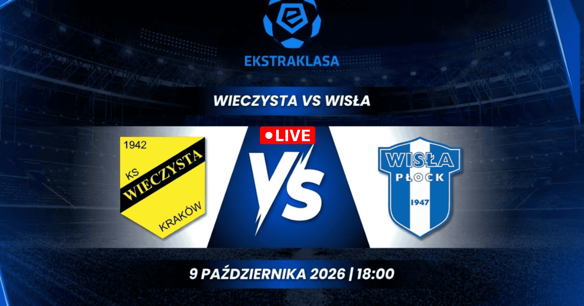 Read more about the article [LIVE] Relacja z meczu Wieczysta Kraków – Wisła Płock